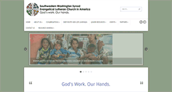 Desktop Screenshot of lutheranssw.org